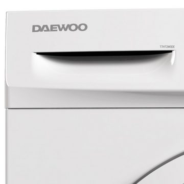 Daewoo Wärmepumpentrockner weiss T7HT2W0DE, 7 kg, GentleDrum, SwingCabinet, Kindersicherung, Anti-Knitterschutzfunktion