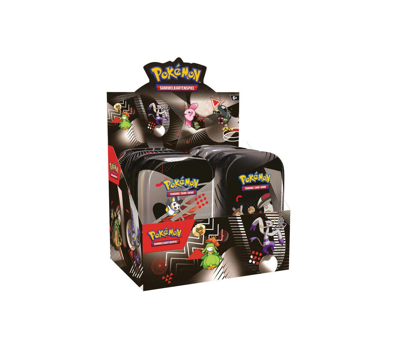 POKÉMON Sammelkarte Pokemon Schwarze Blitze Weisse Flammen Mini Tin Display 10.5 (DE)