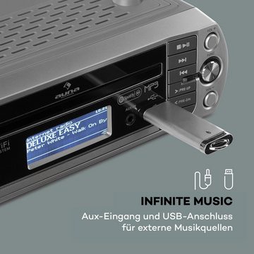 Auna »KR-500 CD Küchenradio, Internetradio, integriertes WiFi, CD/Mp3-Player« Radio (5.4 W)