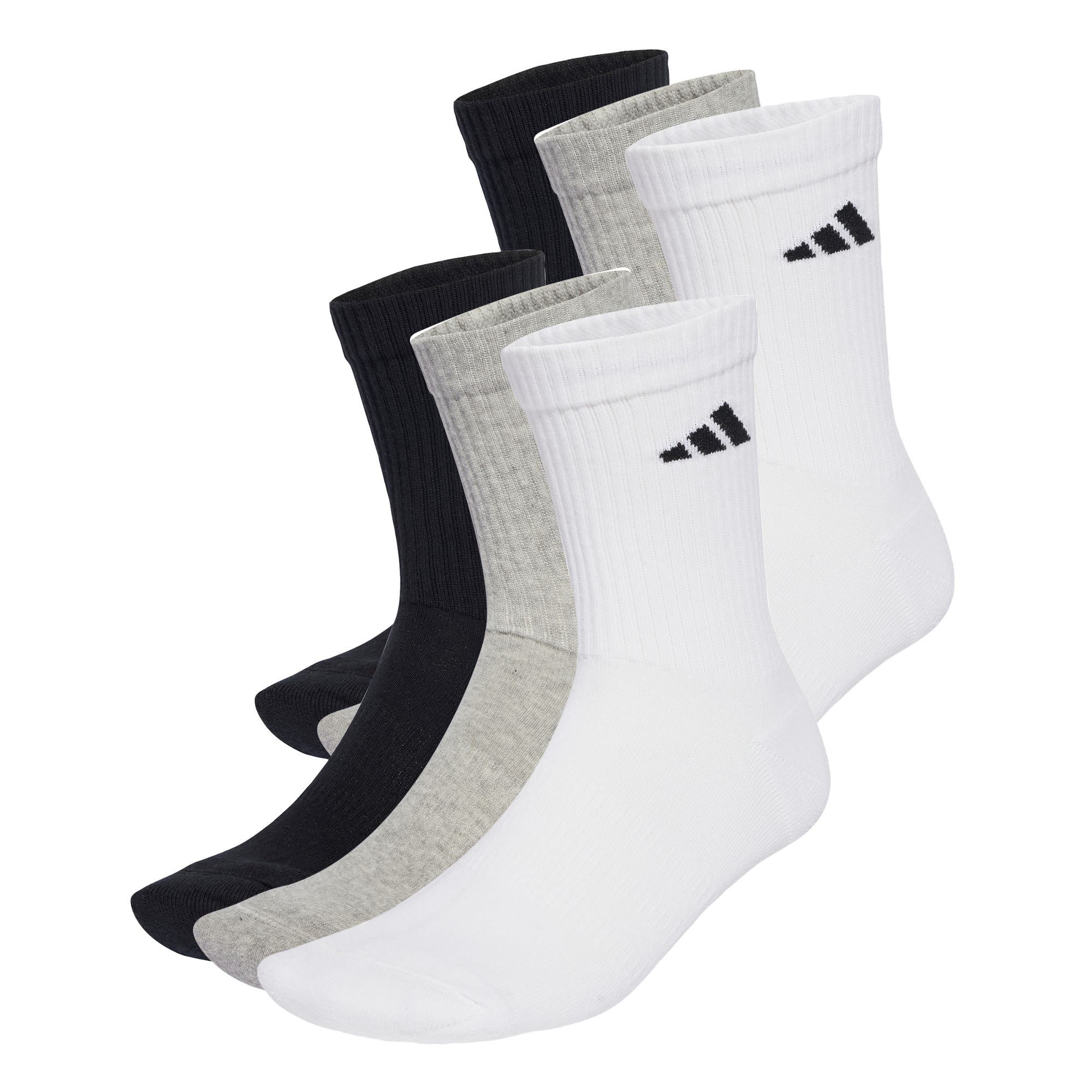 White / Medium Grey Heather / Black