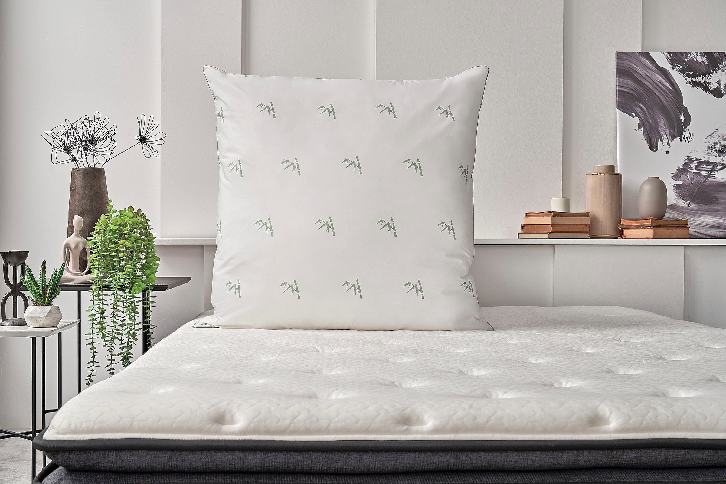 Yatas Bedding Naturfaserkissen Bambus Majestät, Kopfkissen günstig online kaufen