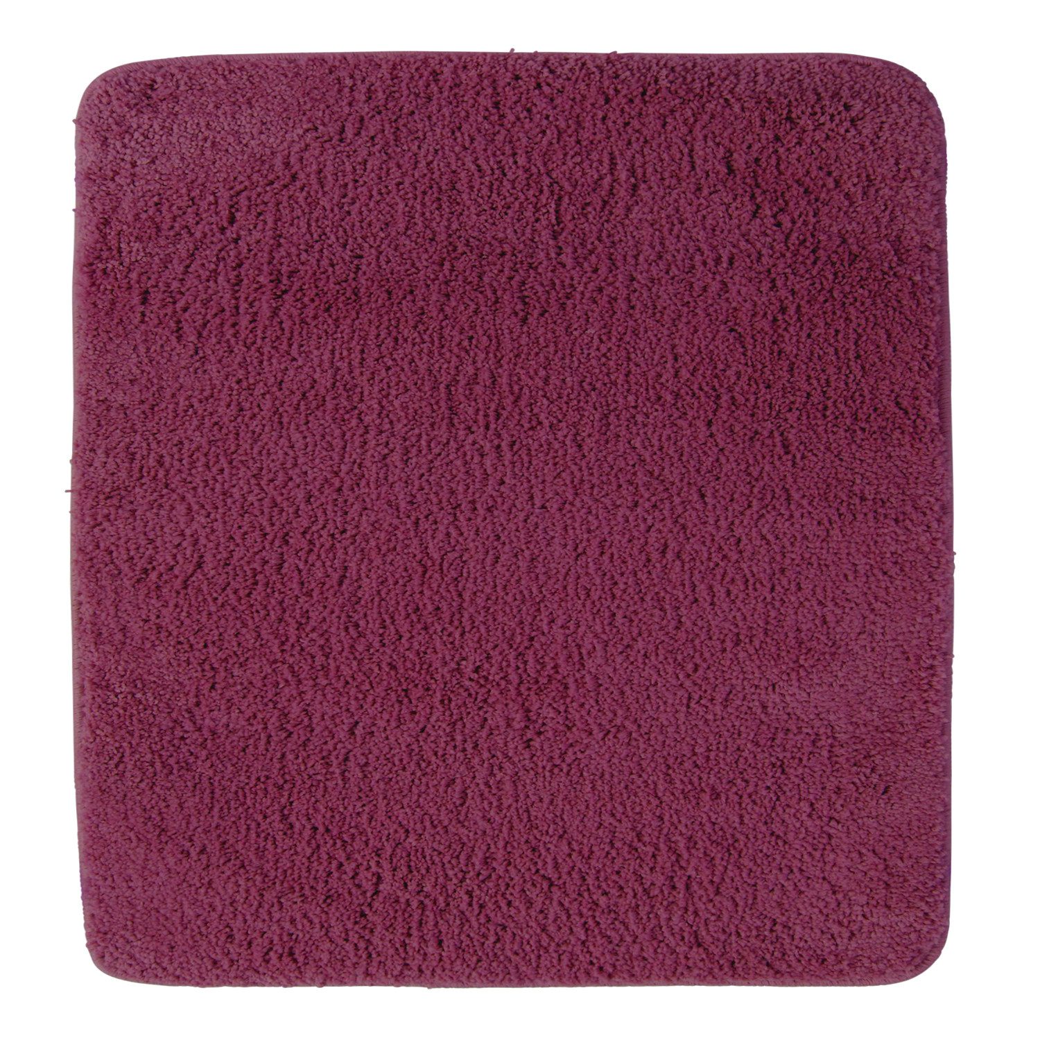 NYVI Badematte WC Vorleger ohne Ausschnitt NYVISpa Lasalle Lila Toiletten Teppich, Höhe 20 mm, Polyester, Rutschfest, Saugstark, Schnell Trocknend, Fußbodenheizung geeignet