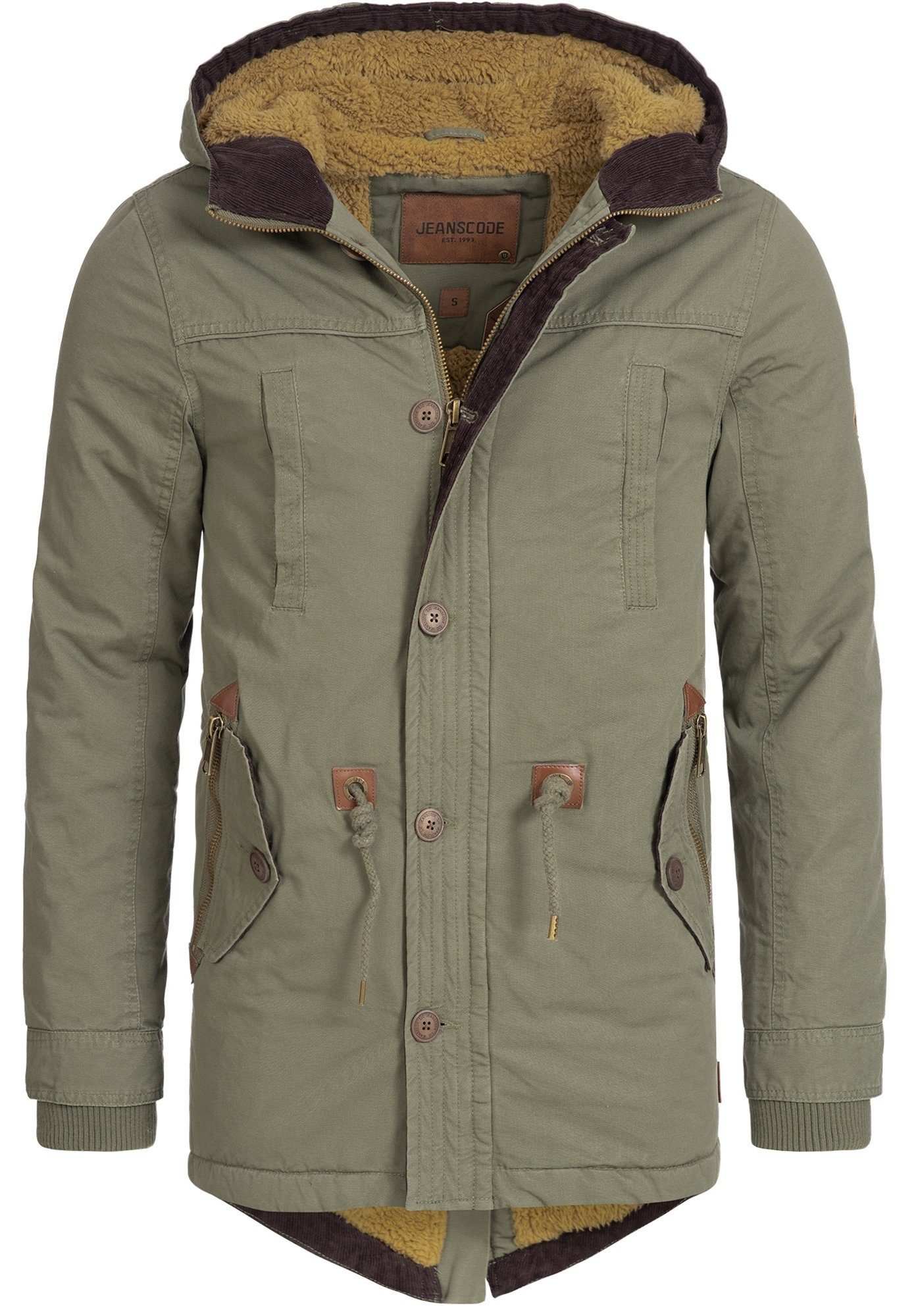 Indicode Winterjacke Herren Barge Jacke Winter Herrenjacke günstig online kaufen