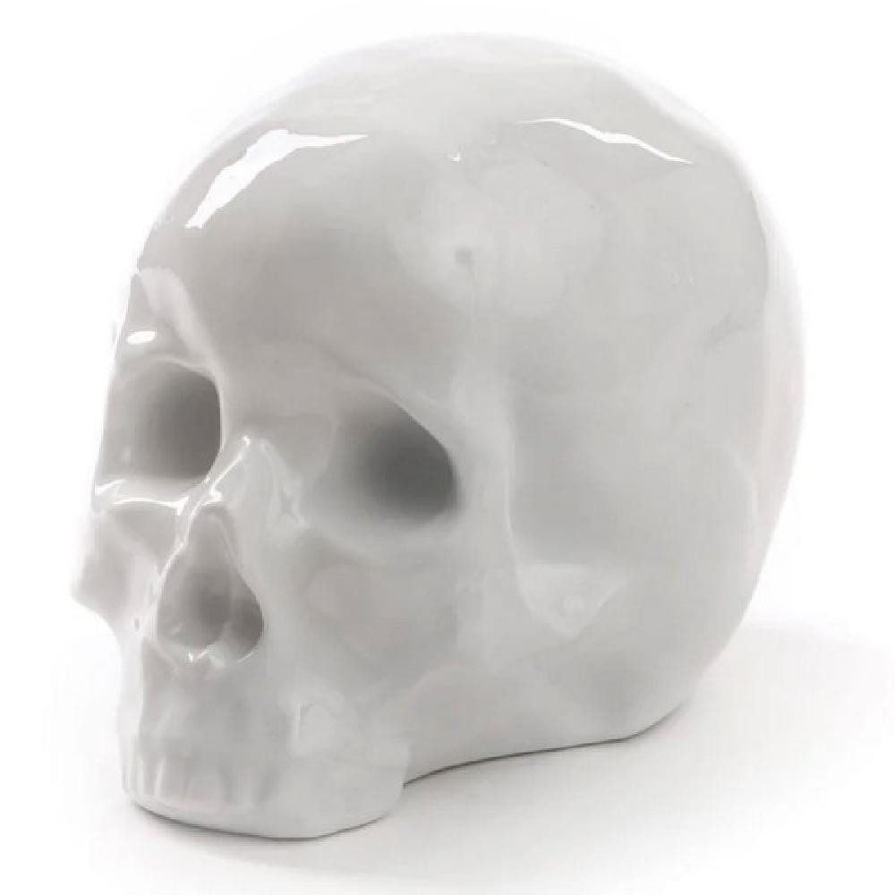 Seletti Skulptur Dekorationsobjekt Totenkopf Memorabilia My Skull Weiß