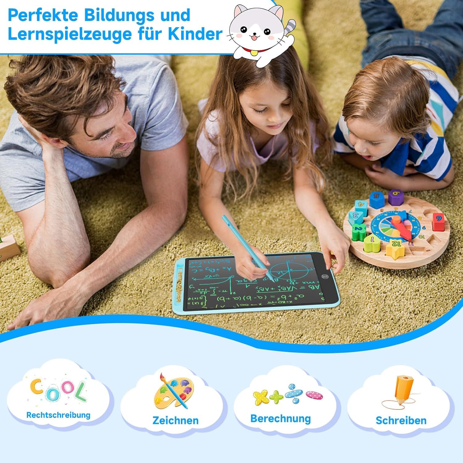 SURFOU Zaubertafel LCD Schreibtafel 12 Zoll günstig online kaufen