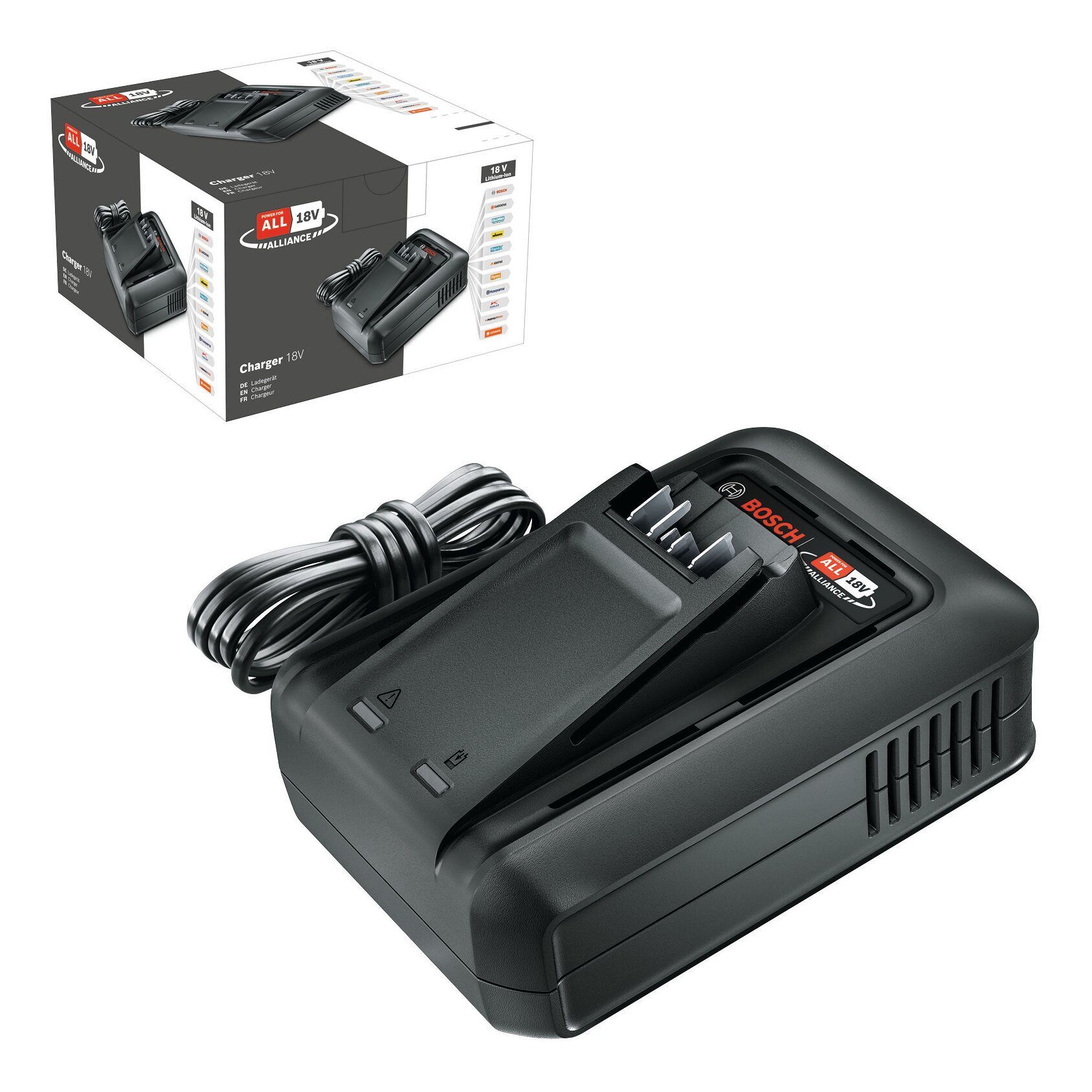 BOSCH AL 18V-44 Akku-Ladestation (4400 mA, Ladegerät - im Karton)