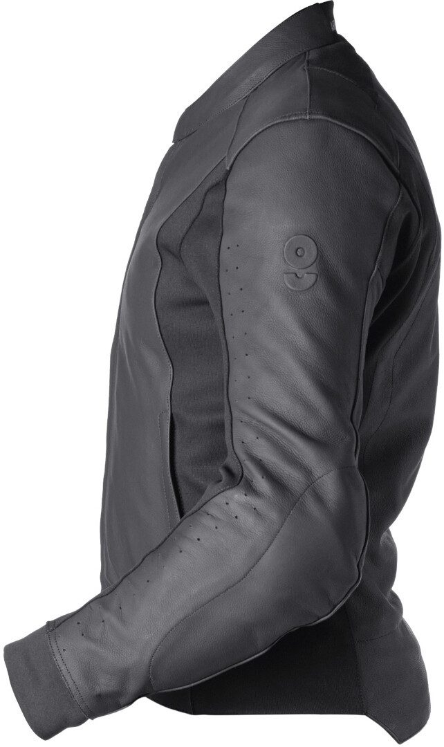 gms Motorradjacke GMS GS-1 Motorrad Lederjacke perforiert
