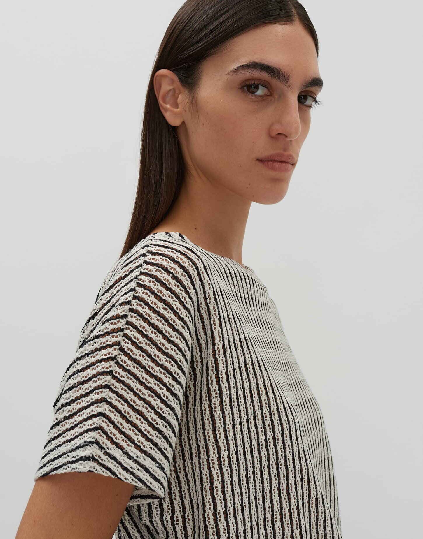someday Sweatshirt UMILA Loose in Häkeloptik