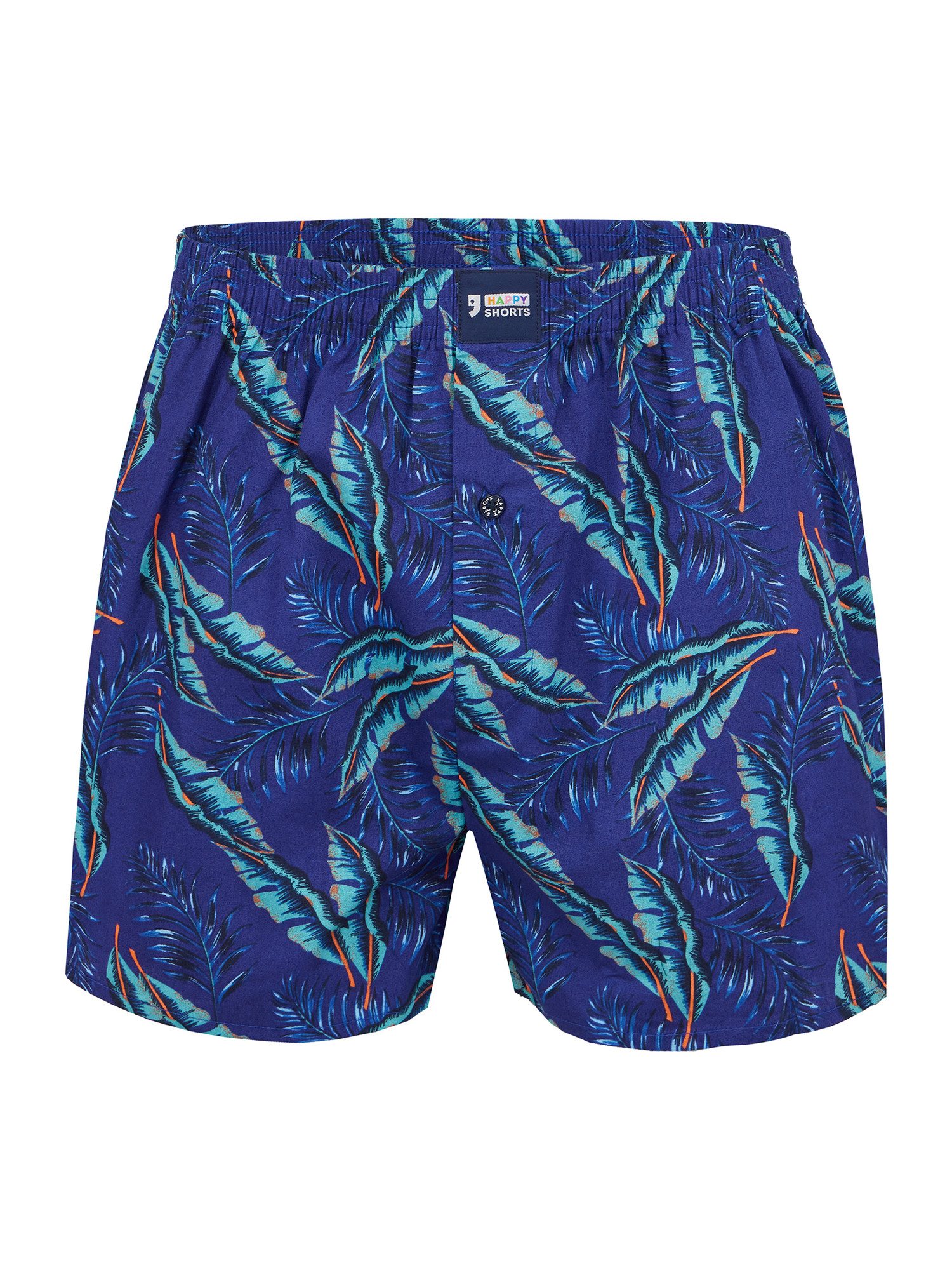 HAPPY SHORTS Boxer Motives Tropical Leaves American Boxershort Baumwolle Tr günstig online kaufen