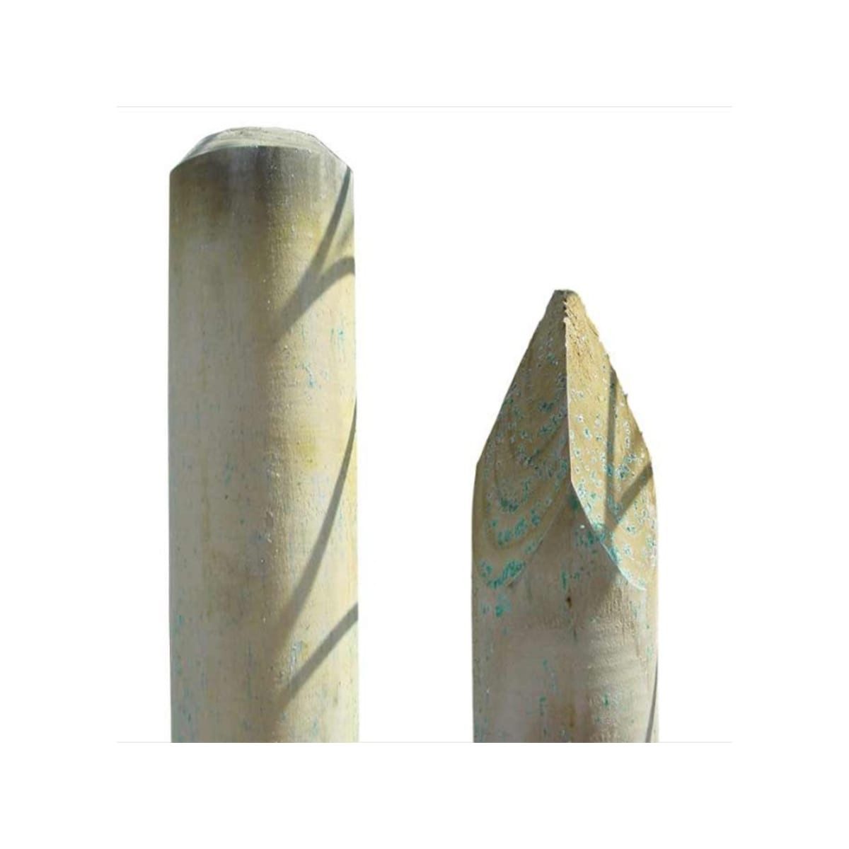 Woodtex Zaunpfosten Baumpfahl Kiefer KDI grün