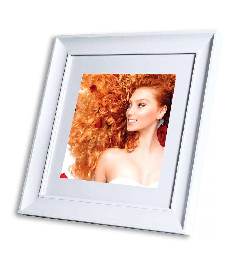 IDEAL TREND Bilderrahmen Bilderrahmen Lifestyle Foto Rahmen Collage quadratisch Wanddeko Poster, für 1 Bilder (1 St), Hochwertiger Kunststoffrahmen mit Kunststo – Bild 2 von 5