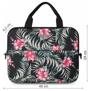 Sarcia.eu Businesstasche Laptop-Tasche 15,6" in Blätter und Blumen 32x41,5x5cm Zagatto