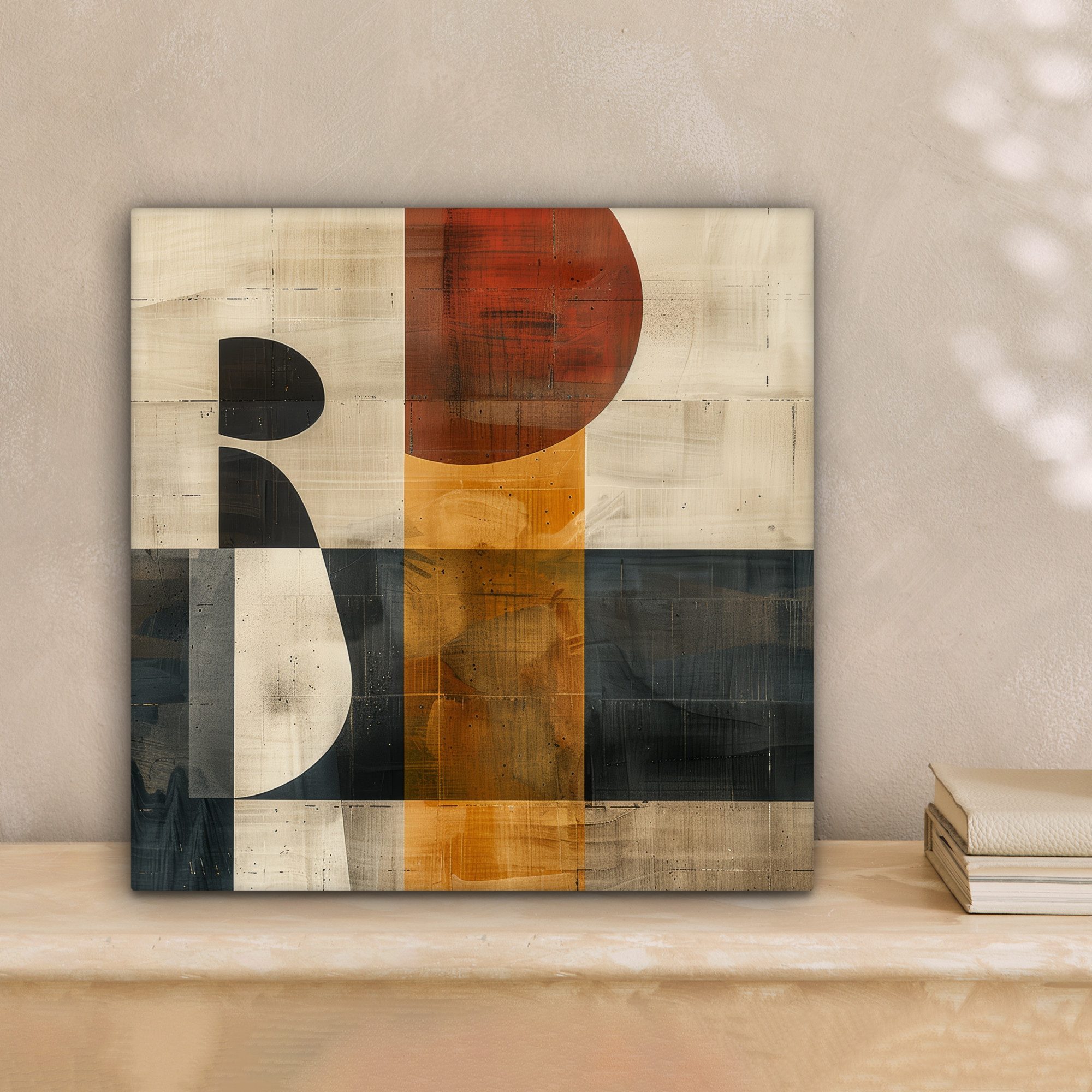 OneMillionCanvasses® Leinwandbild Abstrakt - Kunst - Formen - Modern, Fotod günstig online kaufen