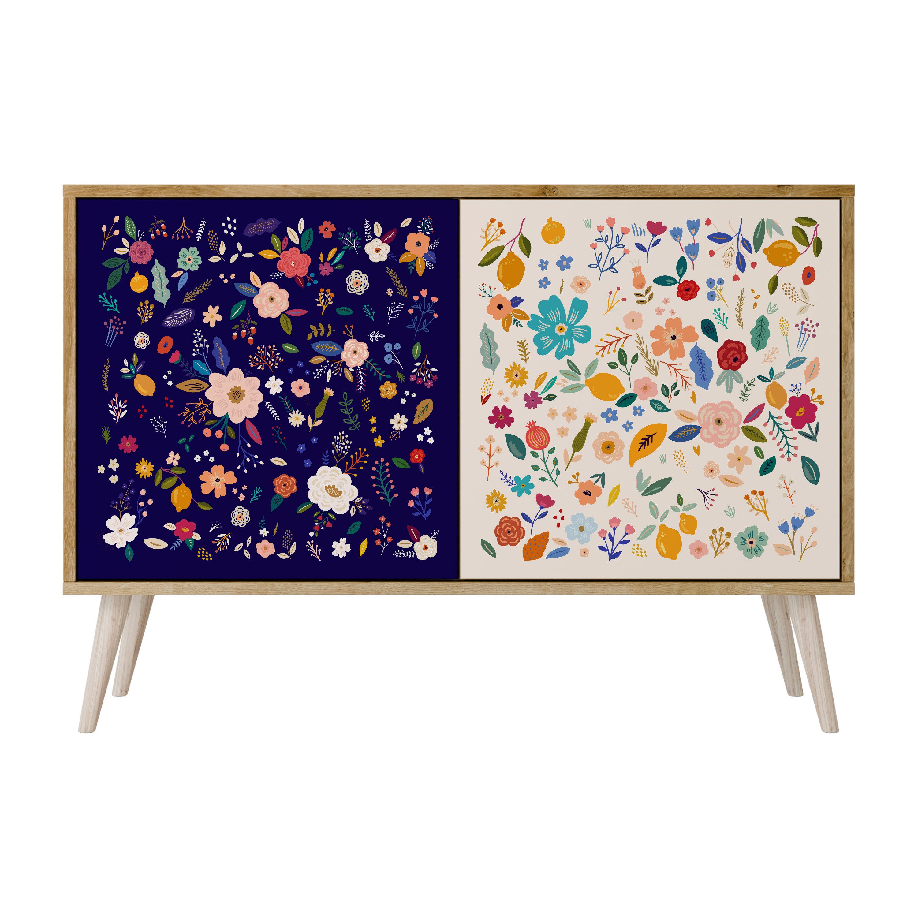 Kommode Sideboard Komodenschrank Möbel für Wohnzimmer Flur Esszimmer