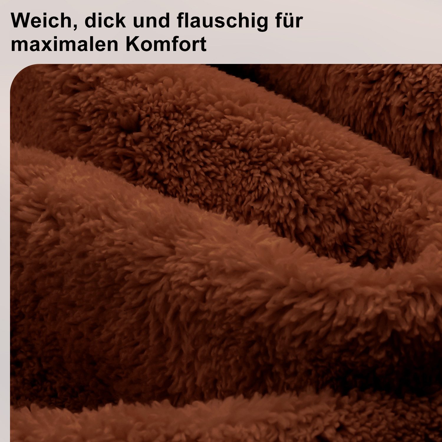 Simloveve Teppich Wohnzimmerteppich Einfarbiges Design, Rechteckig, günstig online kaufen