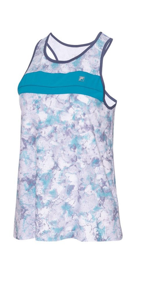Fila Tanktop Tennis-Tank Top Elva (breite Racerback) weiss/bunt Damen