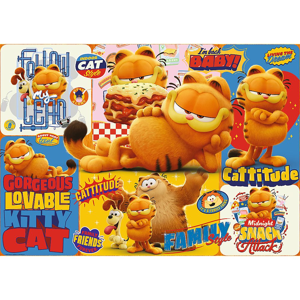 Trefl Puzzle Trefl, Garfield, 1000 Teile Puzzle, 1000 Puzzleteile, Made in günstig online kaufen
