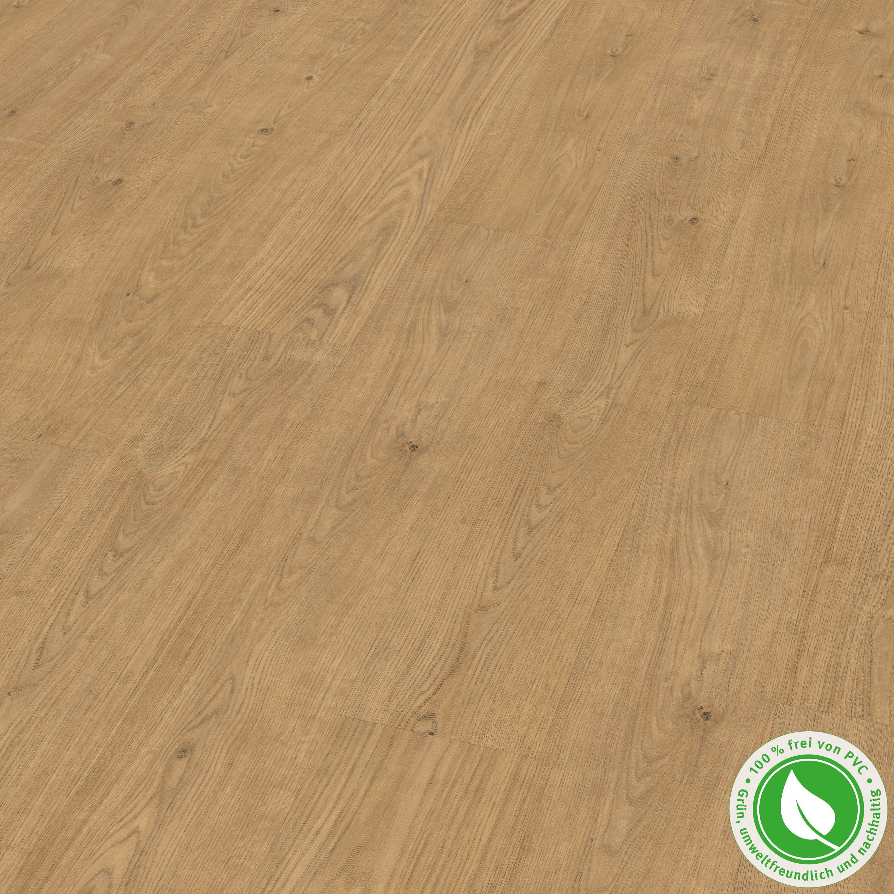 EGGER Designboden GreenTec EHD033 Berdal Eiche natur, (7,5mm, 1,995m),Robust & Strapazierfähig