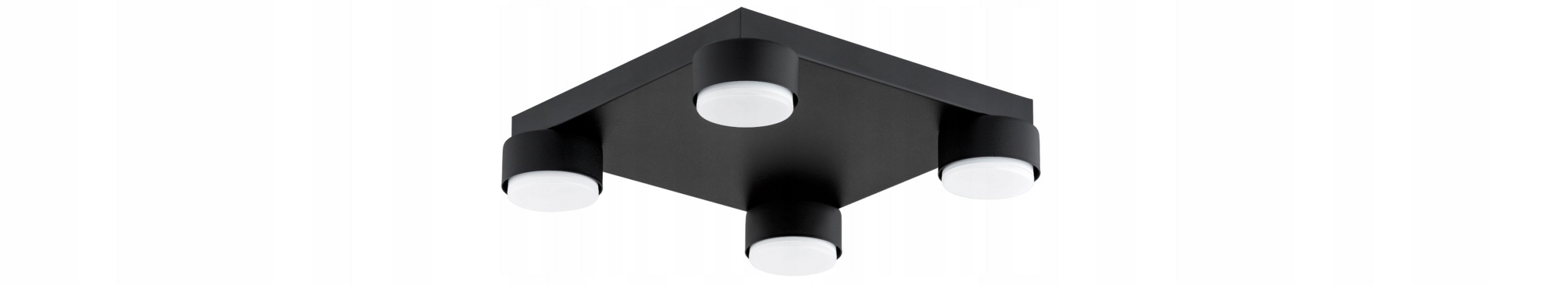 Licht-Erlebnisse Deckenleuchte NUMA, ohne Leuchtmittel, GX53 B: 30 cm quadratisch Modern