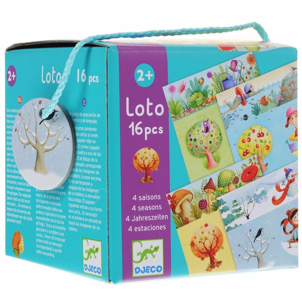 DJECO Spiel LOTO - vier Jahreszeiten
