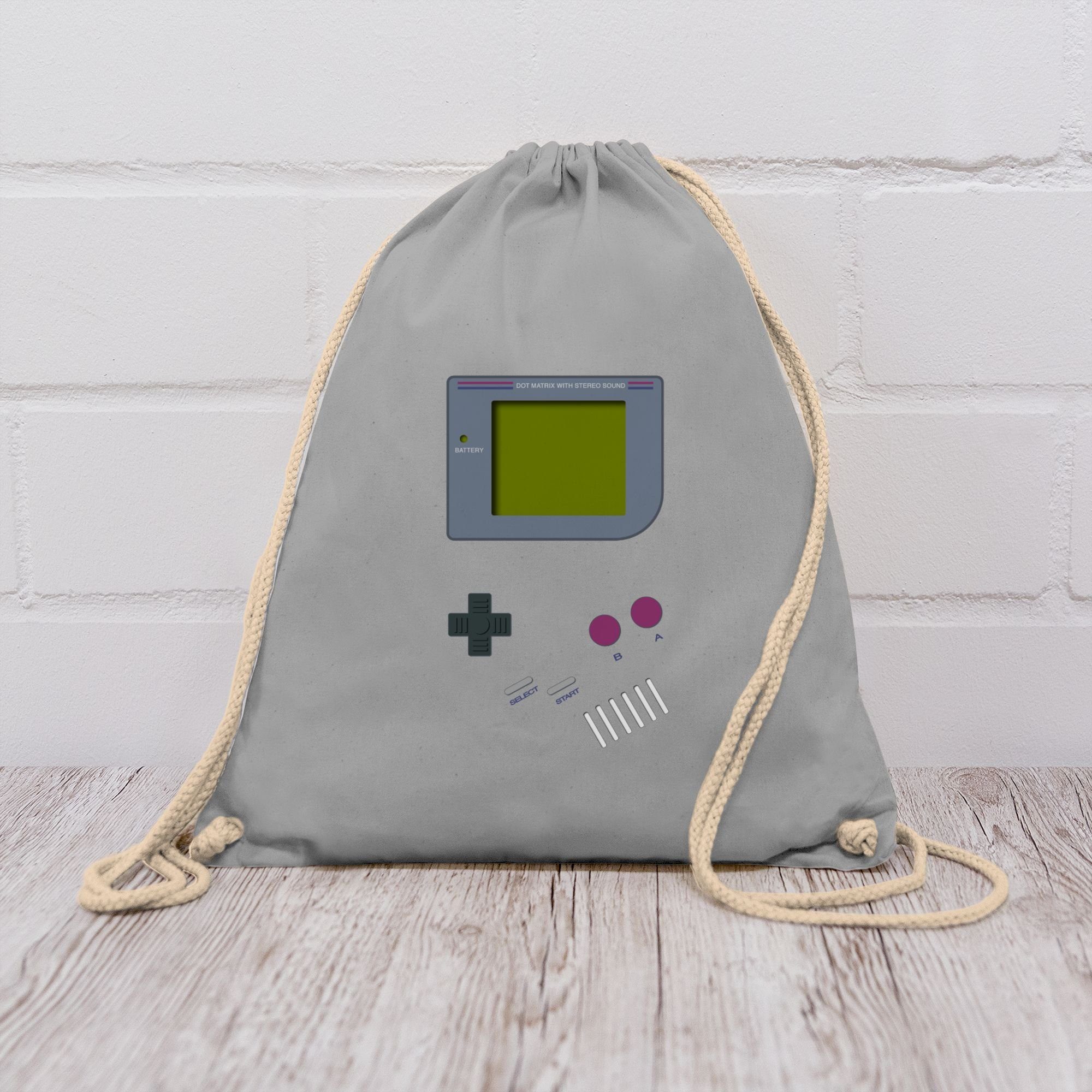 Shirtracer Turnbeutel Gameboy, Nerds I 90s I 90iger I Fastnacht I Fasnacht I Fasnet, Karneval & Fasching