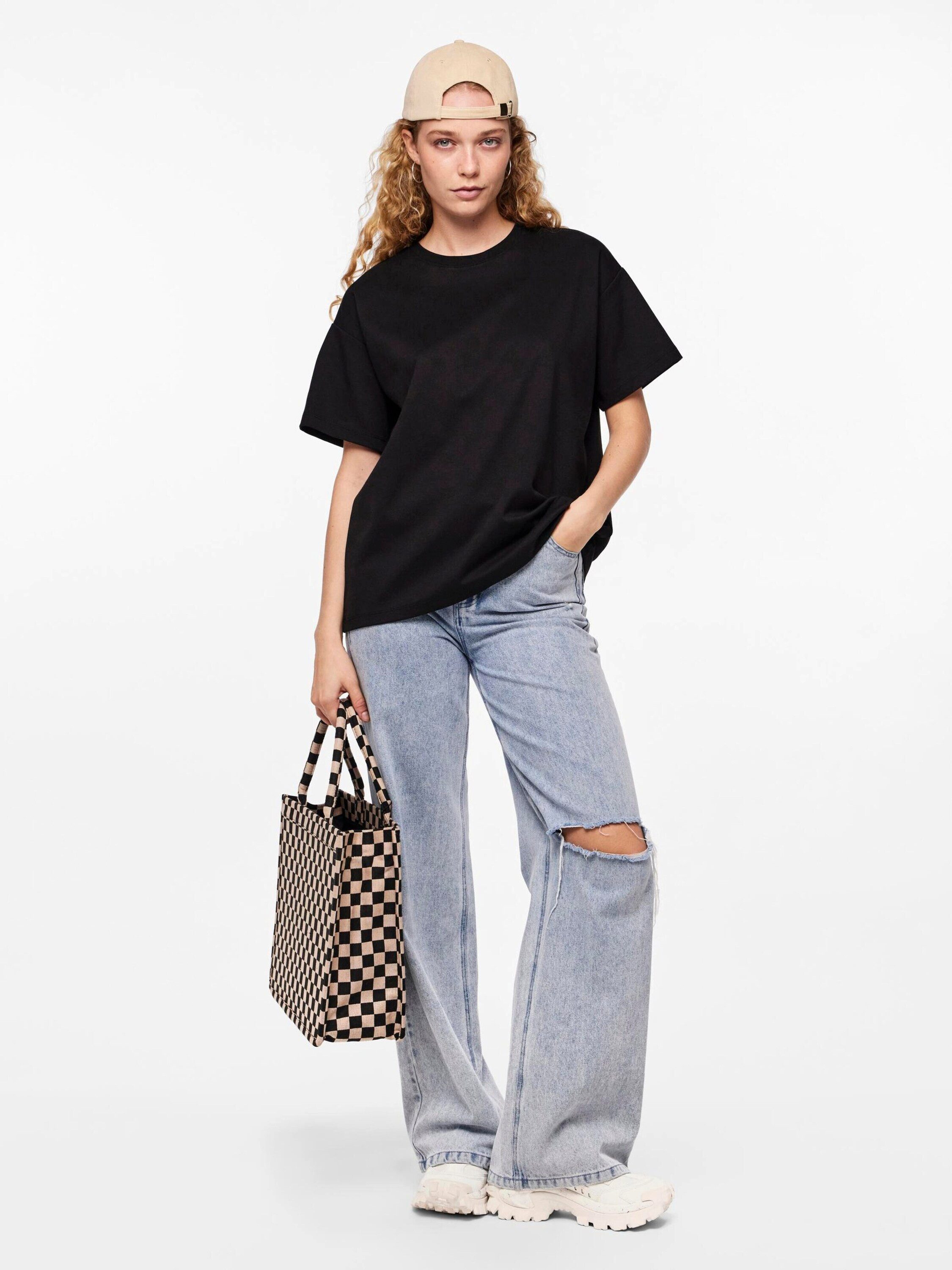 pieces T-Shirt Skylar (1-tlg) Plain/ohne Details günstig online kaufen
