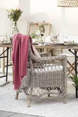 Ib Laursen Stuhl Rattan