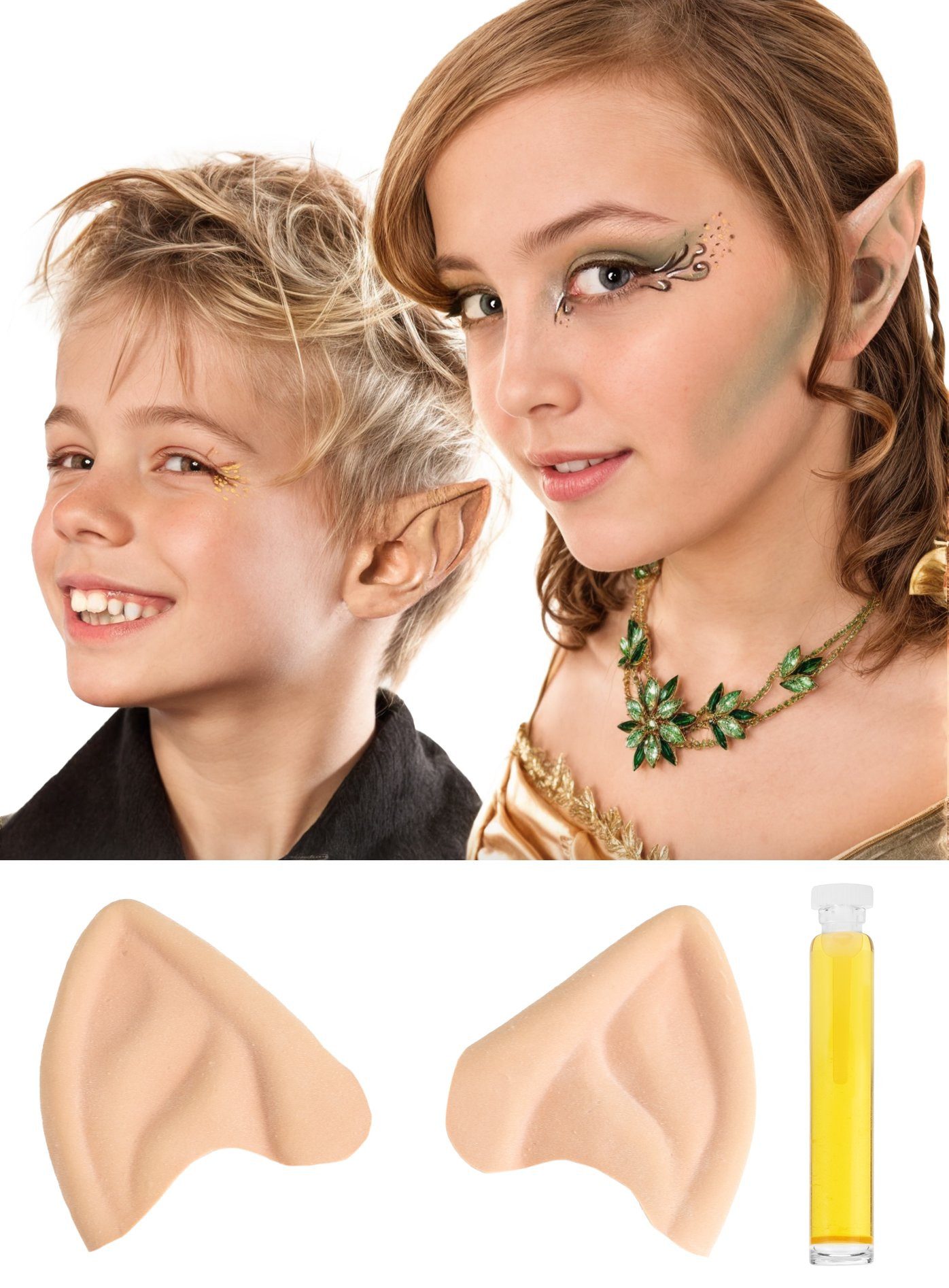 Theaterschminke Pixie Latexohren