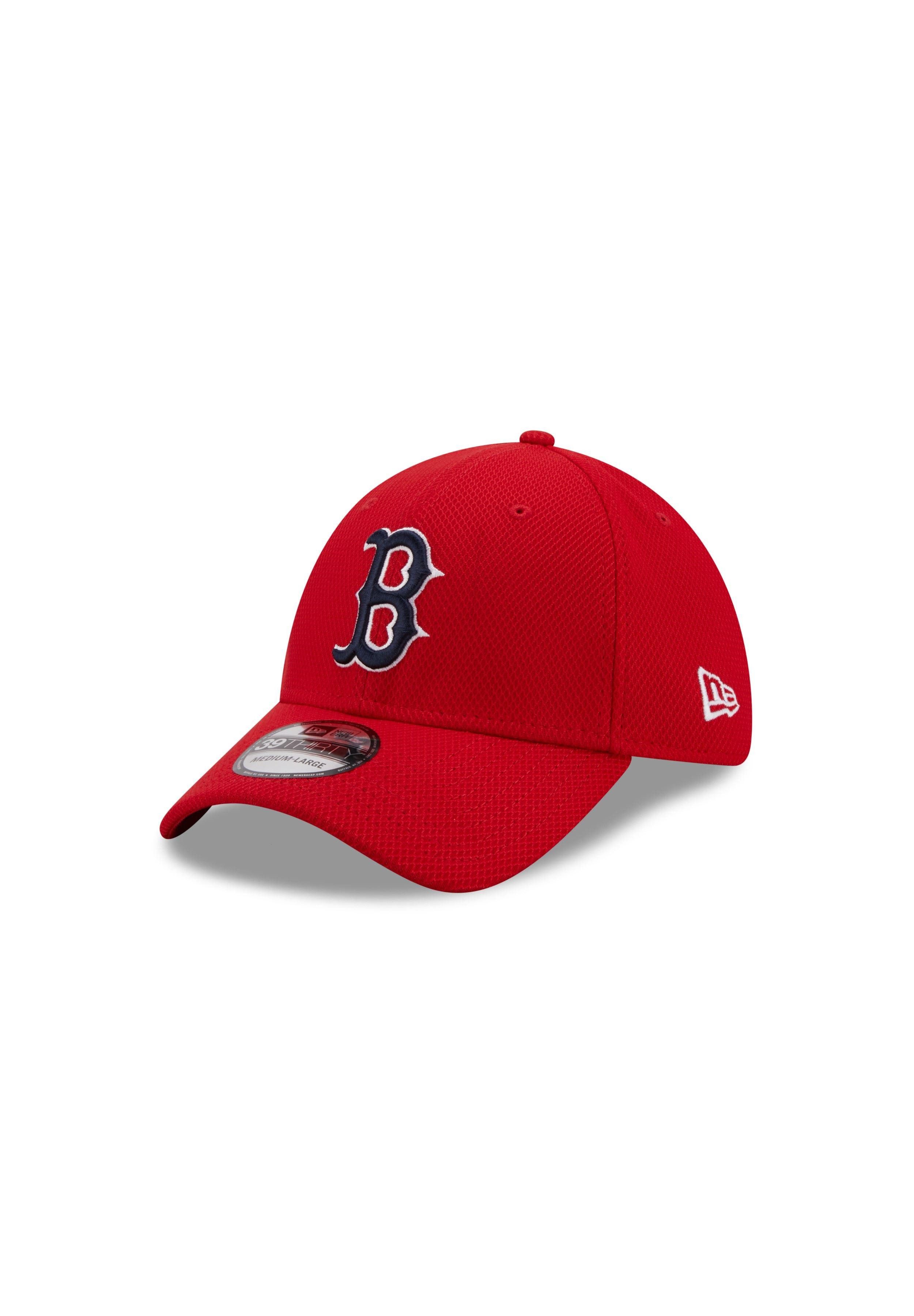 New Era Flex Cap Boston Red Sox MLB Diamond Era Scarlet 39Thirty Stretch Cap New Era (1-St)