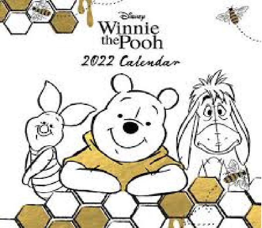 Pyramid International Wandkalender Winnie the Pooh Kalender Bilder 2022
