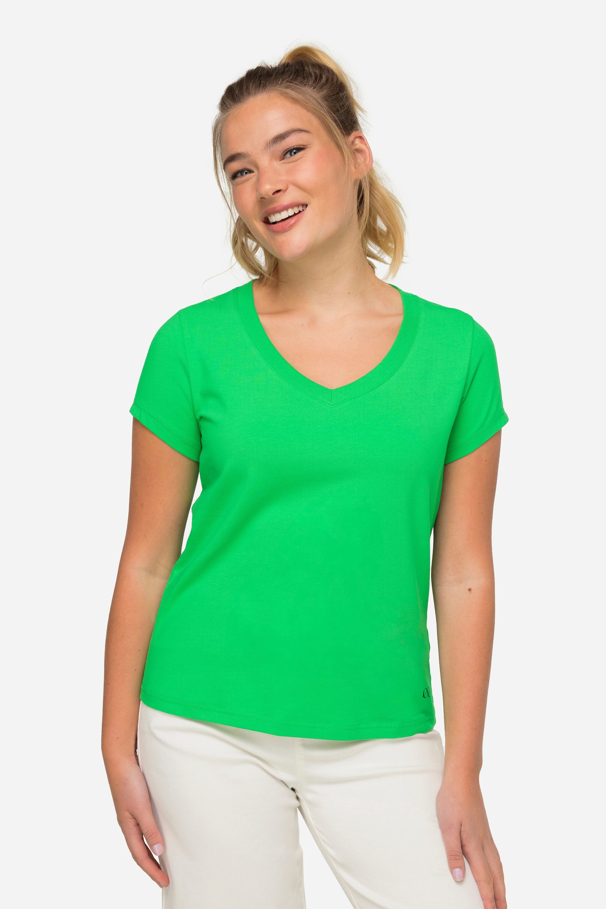 Laurasøn T-Shirt T-Shirt kleiner Knoten Print günstig online kaufen