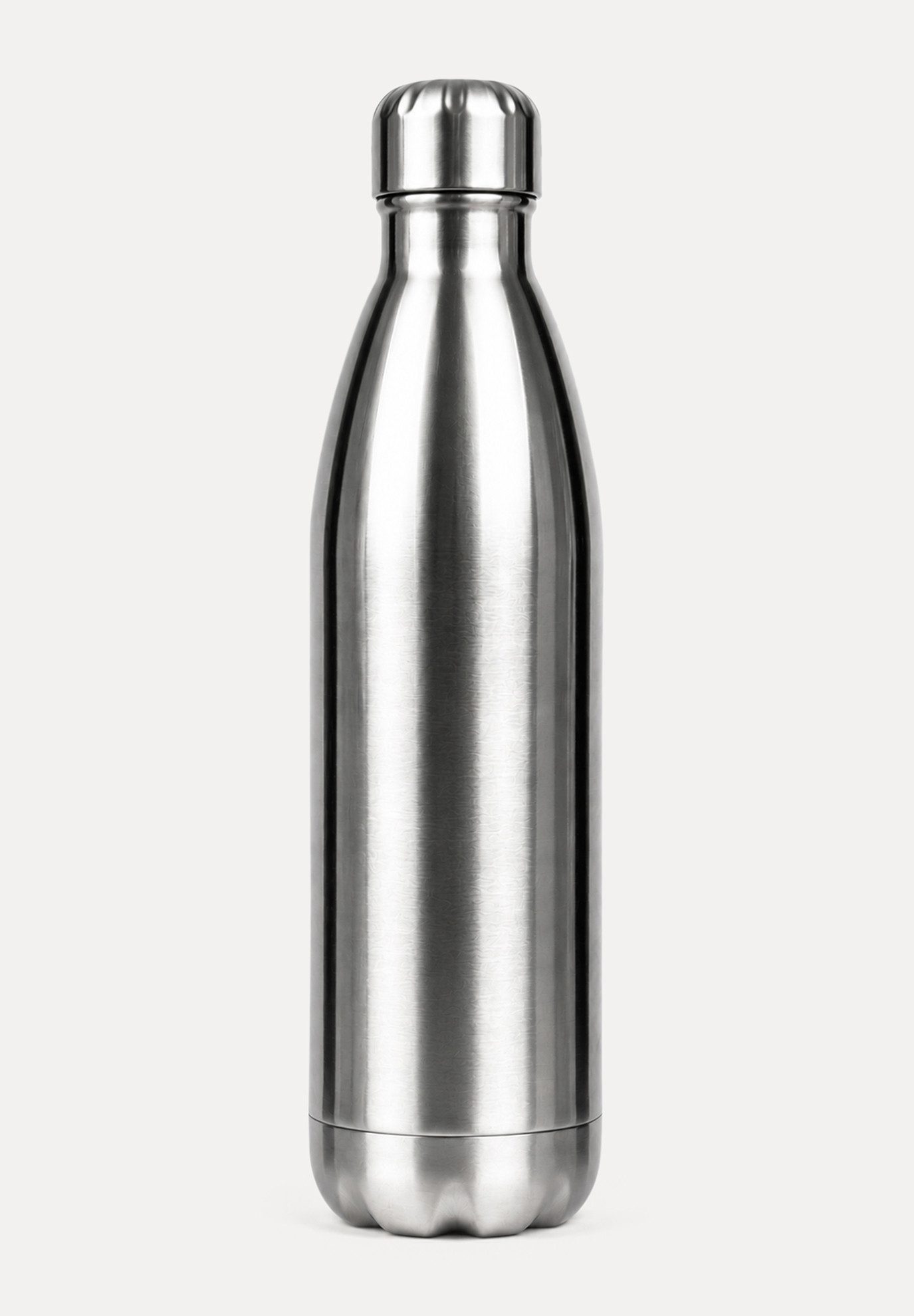 Smilodox Trinkflasche Sveltis, 750ml Edelstahl Thermoflasche, BPA-frei, 100% Auslaufsicher, Schlanke Form, Edelstahl, Thermofunktion, für Büro, Gym & Alltag