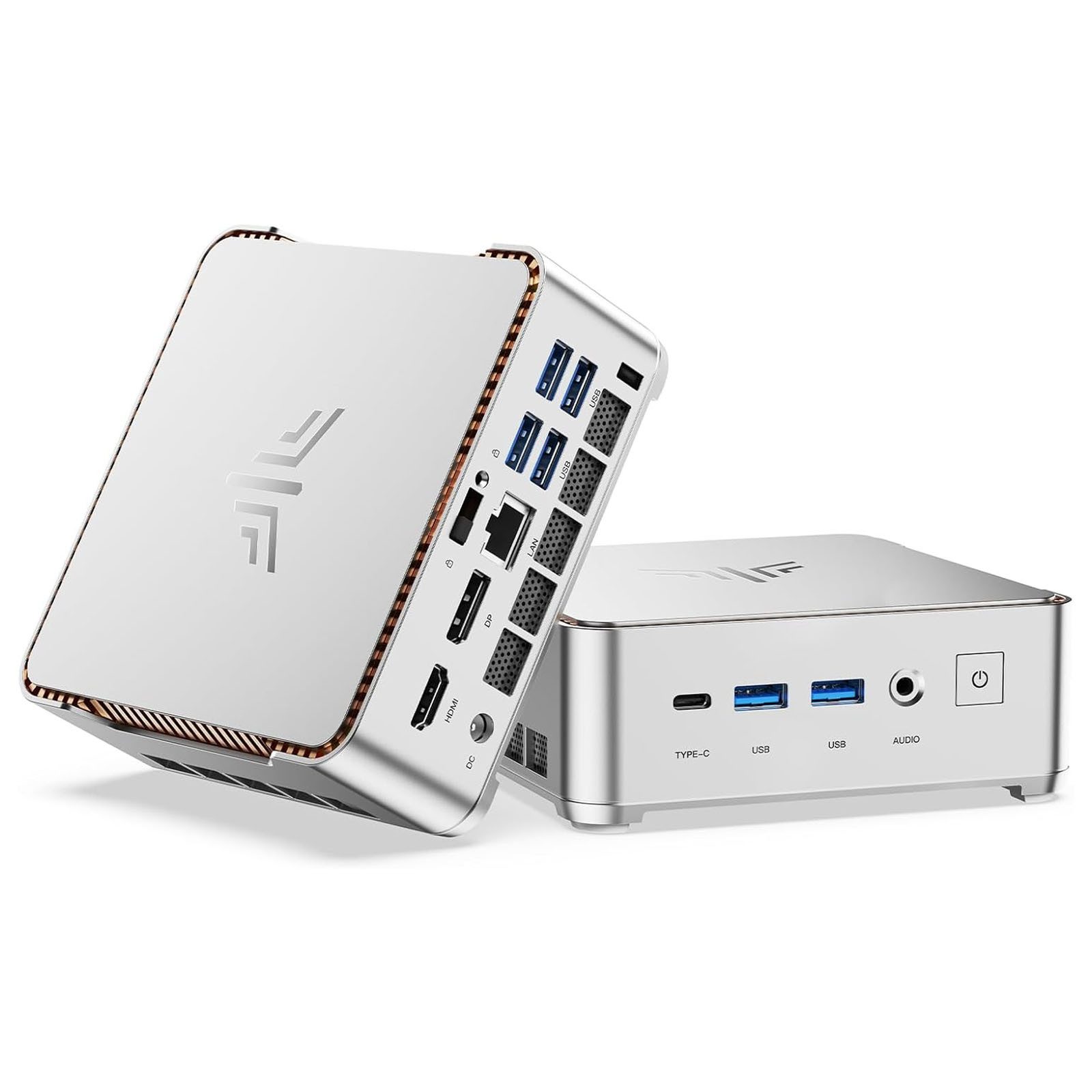 NiPoGi P2 Windows 11 Pro Mini PC AMD Ryzen 3 7330U, 16GB RAM, 256GB SSD, VESA Mini-PC (AMD Ryzen 3 7330U 7330U, AMD Radeon Graphics, 16 GB RAM, 256 GB SSD, AMD Radeon Graphics, Triple 4K Display, Gigabit LAN, bis zu 4,3 GHz)
