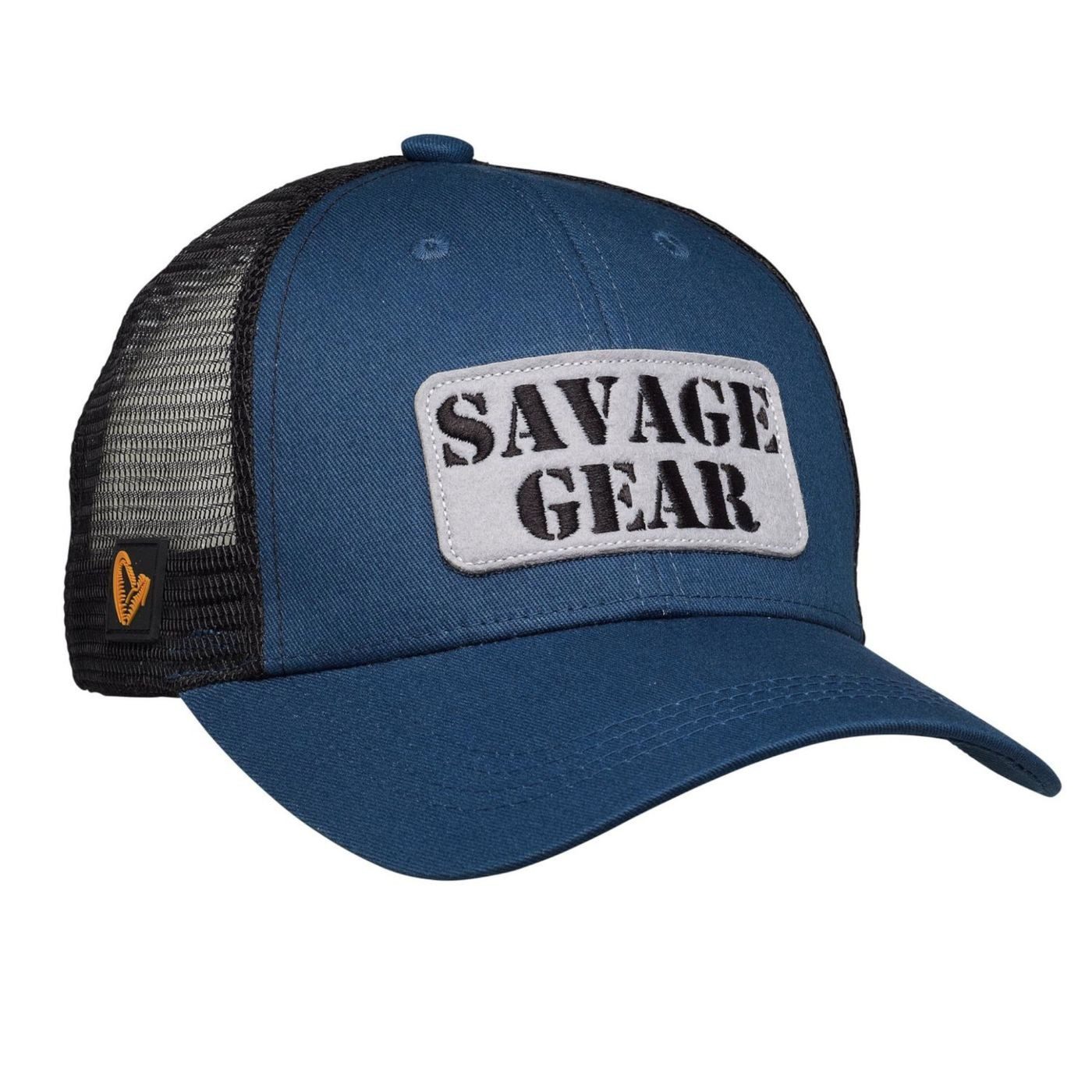 Savage Gear Baseball Cap Savage Gear Logo Badge Cap One Size Teal Blue - Angelcap