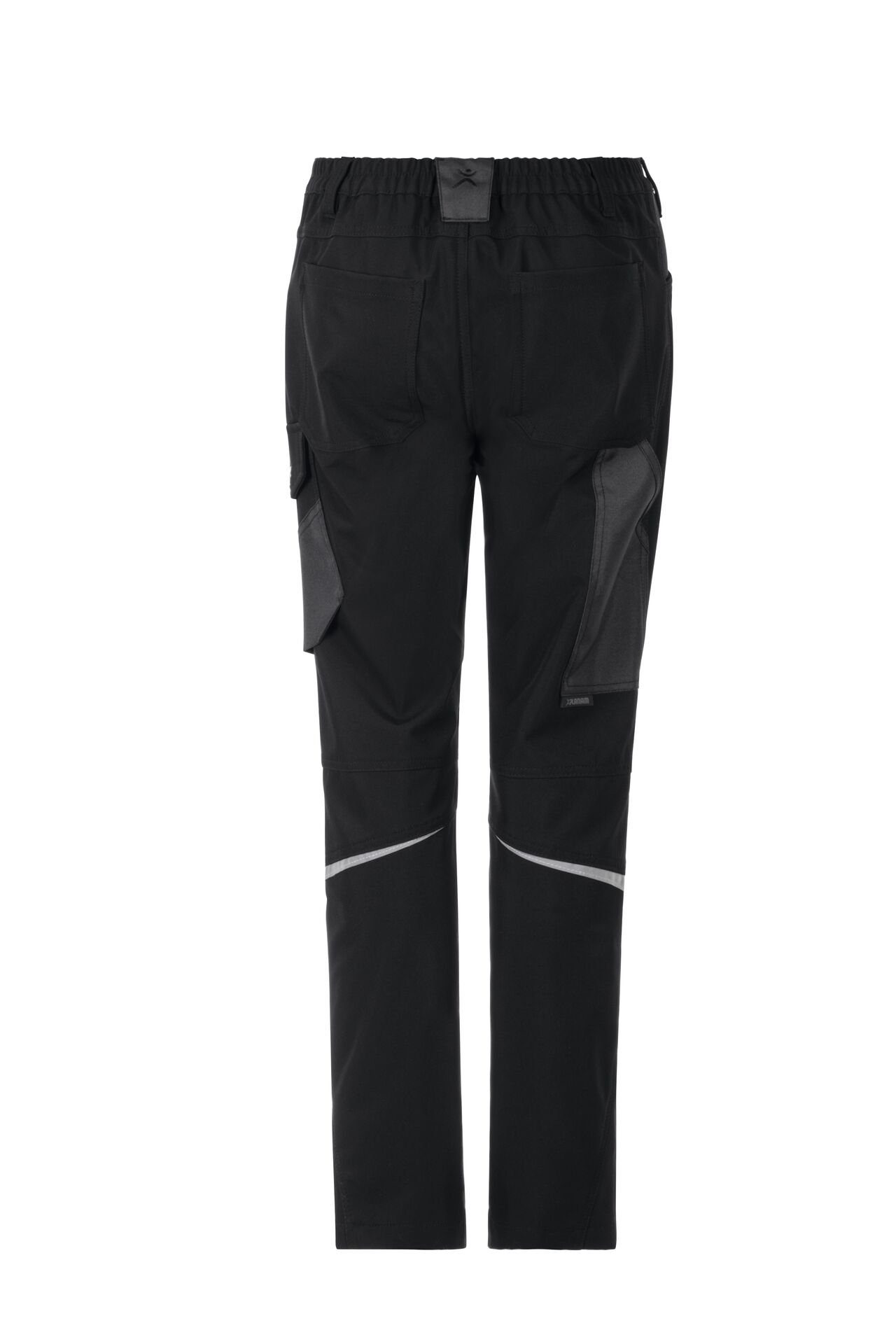 Planam Arbeitshose Vario Damen Hose schwarz/grau Outdoor (1-tlg) 40 Größe