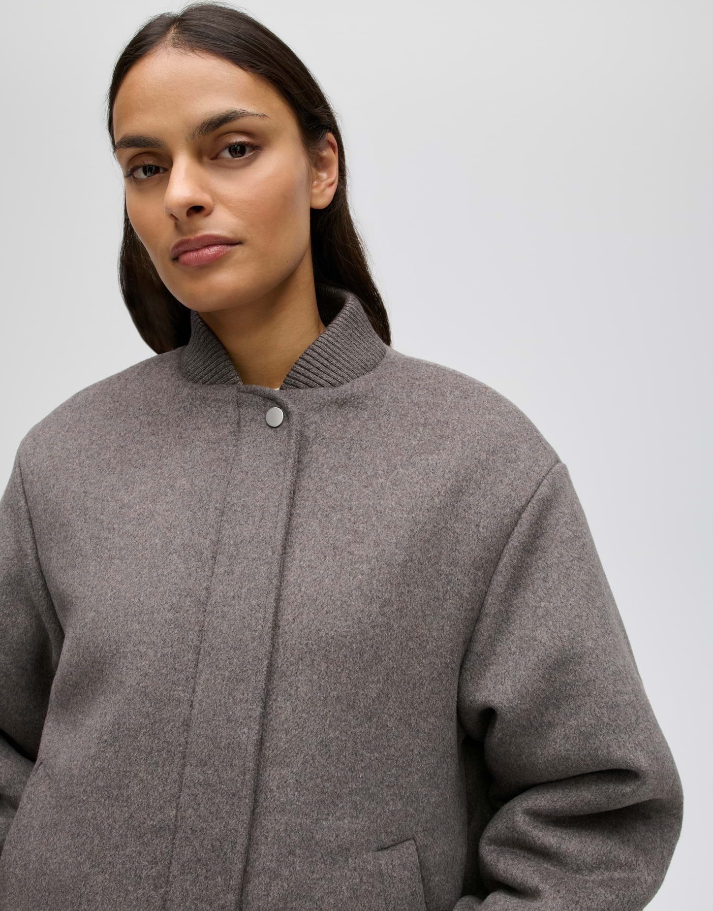 OPUS Winterjacke Huldara aus Wollgemisch mit wendbarer Funktion O-Silhouette mit wendbarer Optik und schrägen Paspeltaschen – Bild 4 von 5