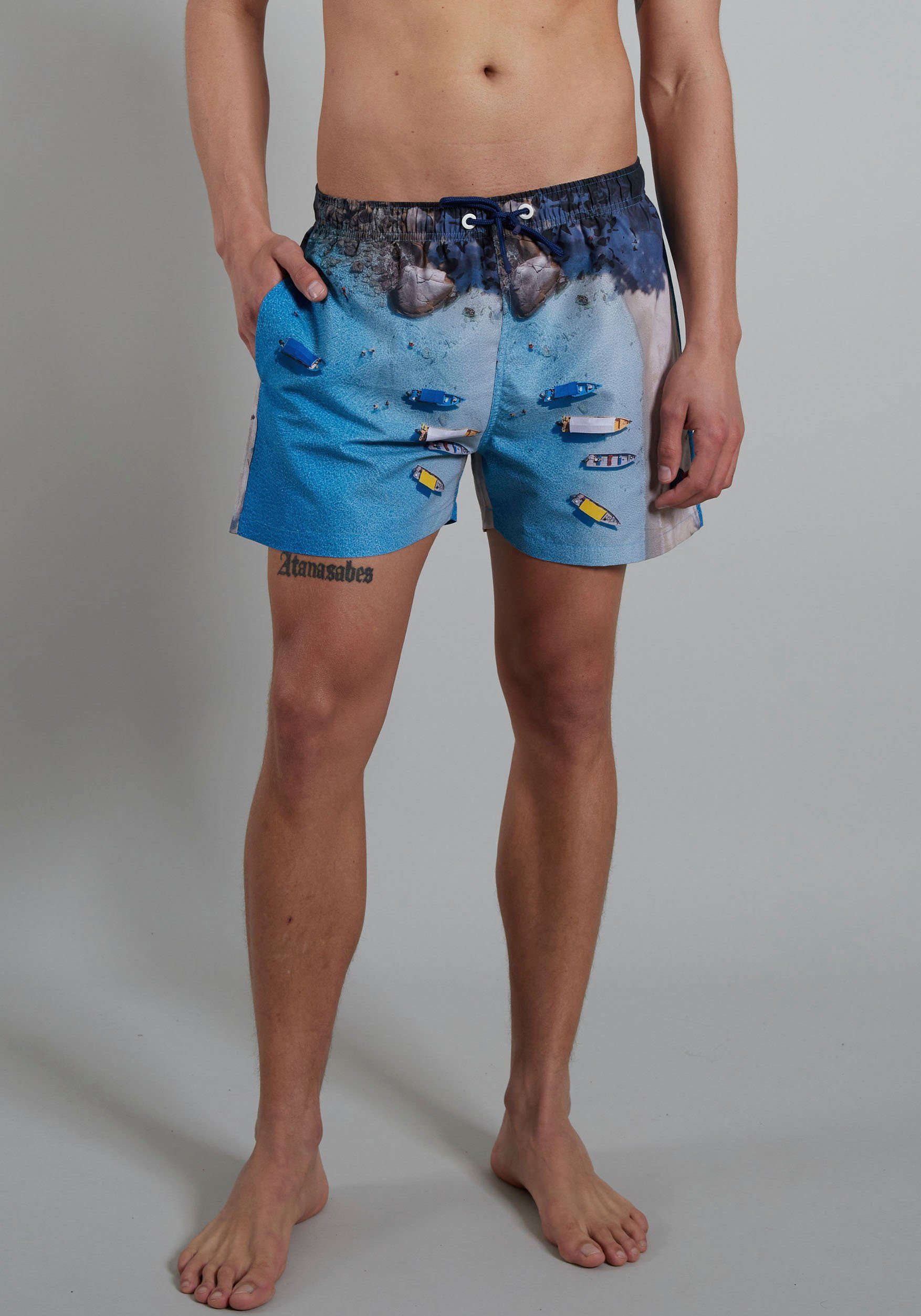 CECEBA Badeshorts mit tollem Print für warme Sommertage