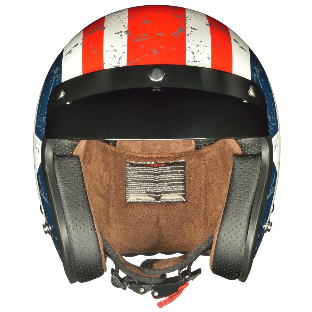 rueger-helmets Motorradhelm rueger RC-583 Jethelm 1050 Gramm schwer XS-XL