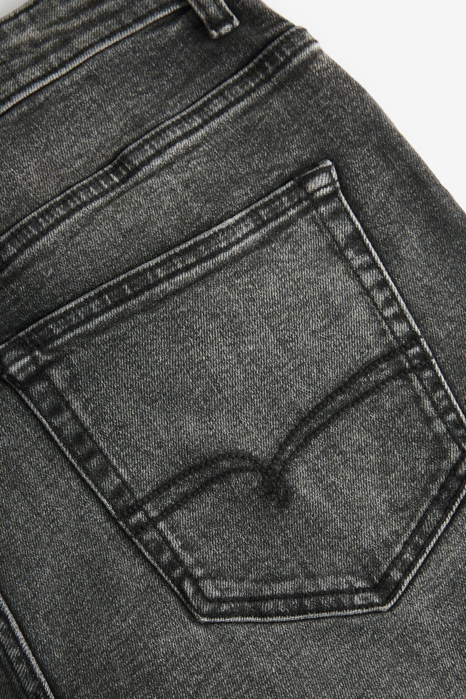 Next Vintage mit (1-tlg) Regular Jeans Regular-fit-Jeans Stretch Fit Grey