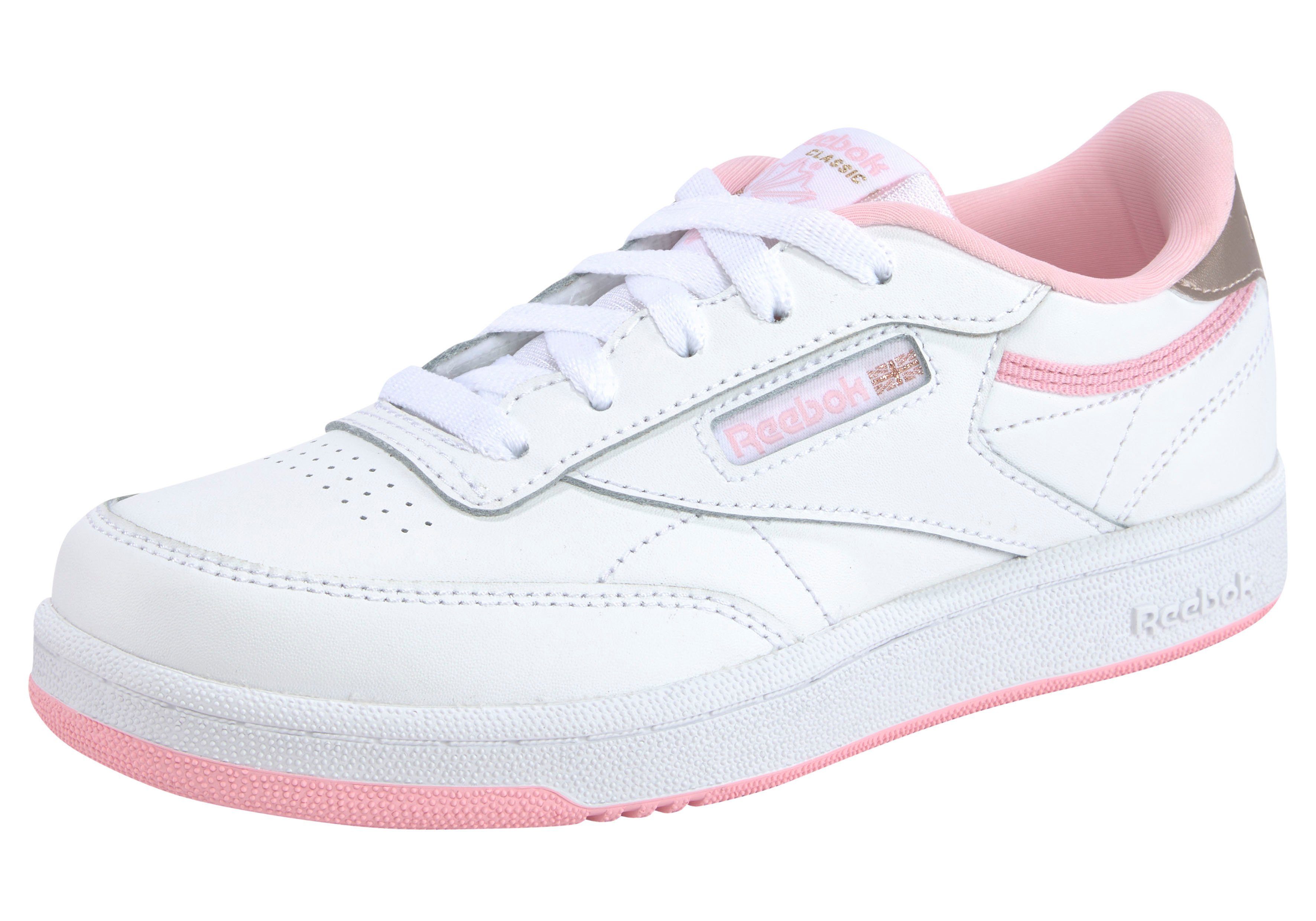 Sneaker C weiß-apricot CLUB Classic Reebok