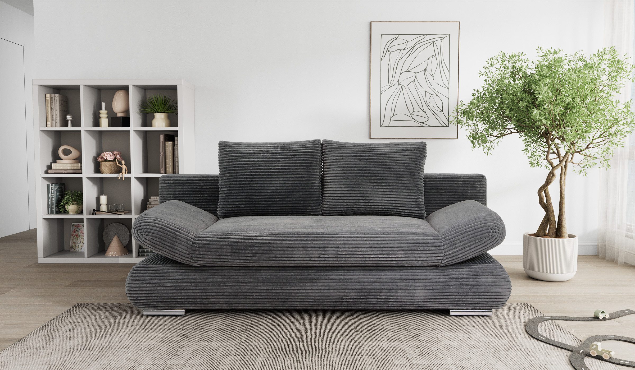 Hygger Möbelhaus Schlafsofa NEXT inklusive Bettfunktion, Stauraum & verstel günstig online kaufen