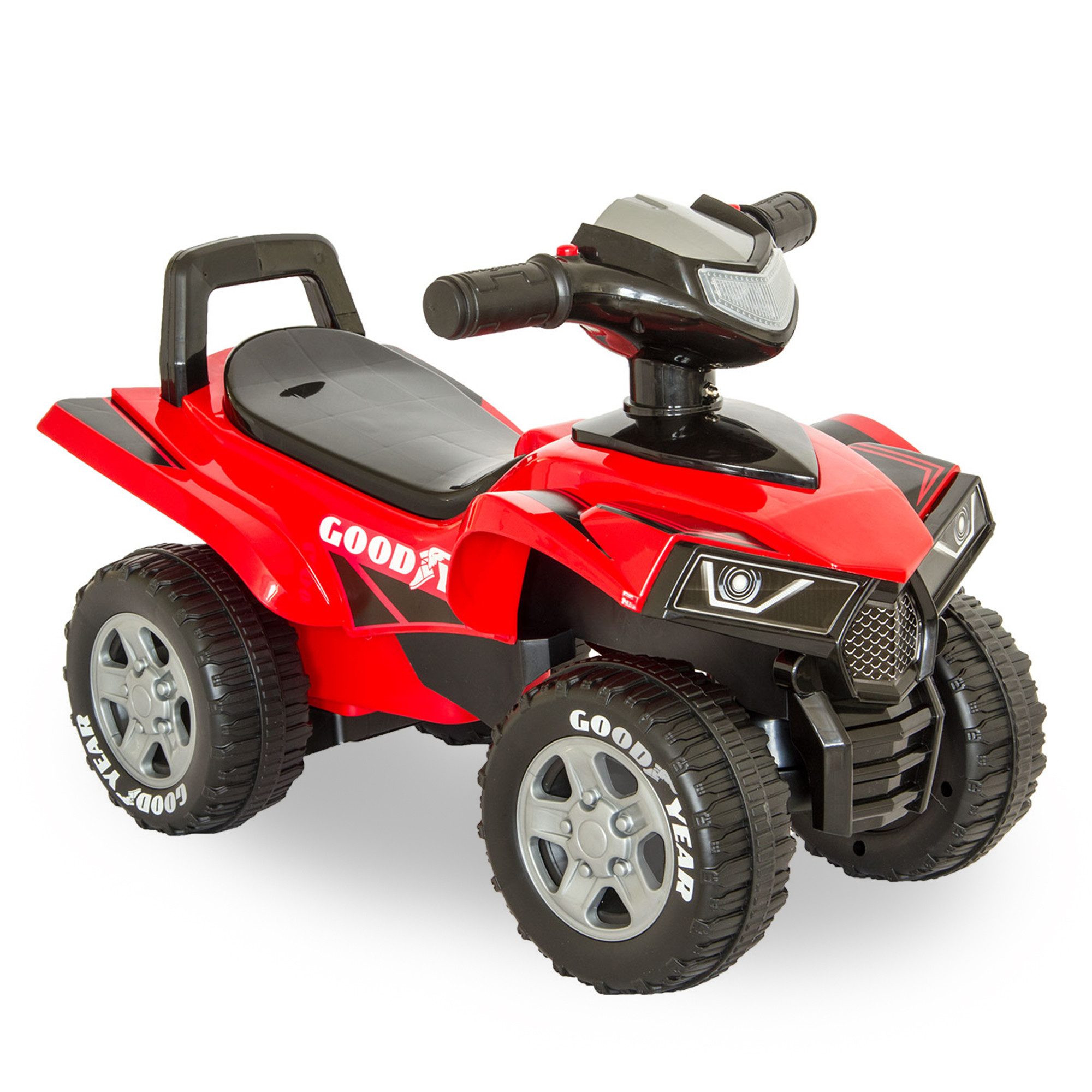 Lemodo Rutscherauto Quad-Optik, Good Year Rutscherfahrzeug für Kinder ab 18 Monate, mit Licht und Sound, offizielles Lizenzprodukt von GoodYear