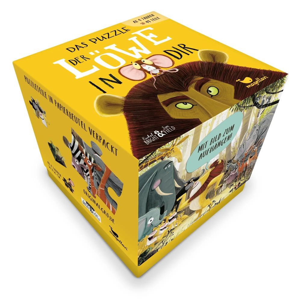 Magellan Puzzle Der Löwe in dir - Das Puzzle - 49 Teile, 49 Puzzleteile