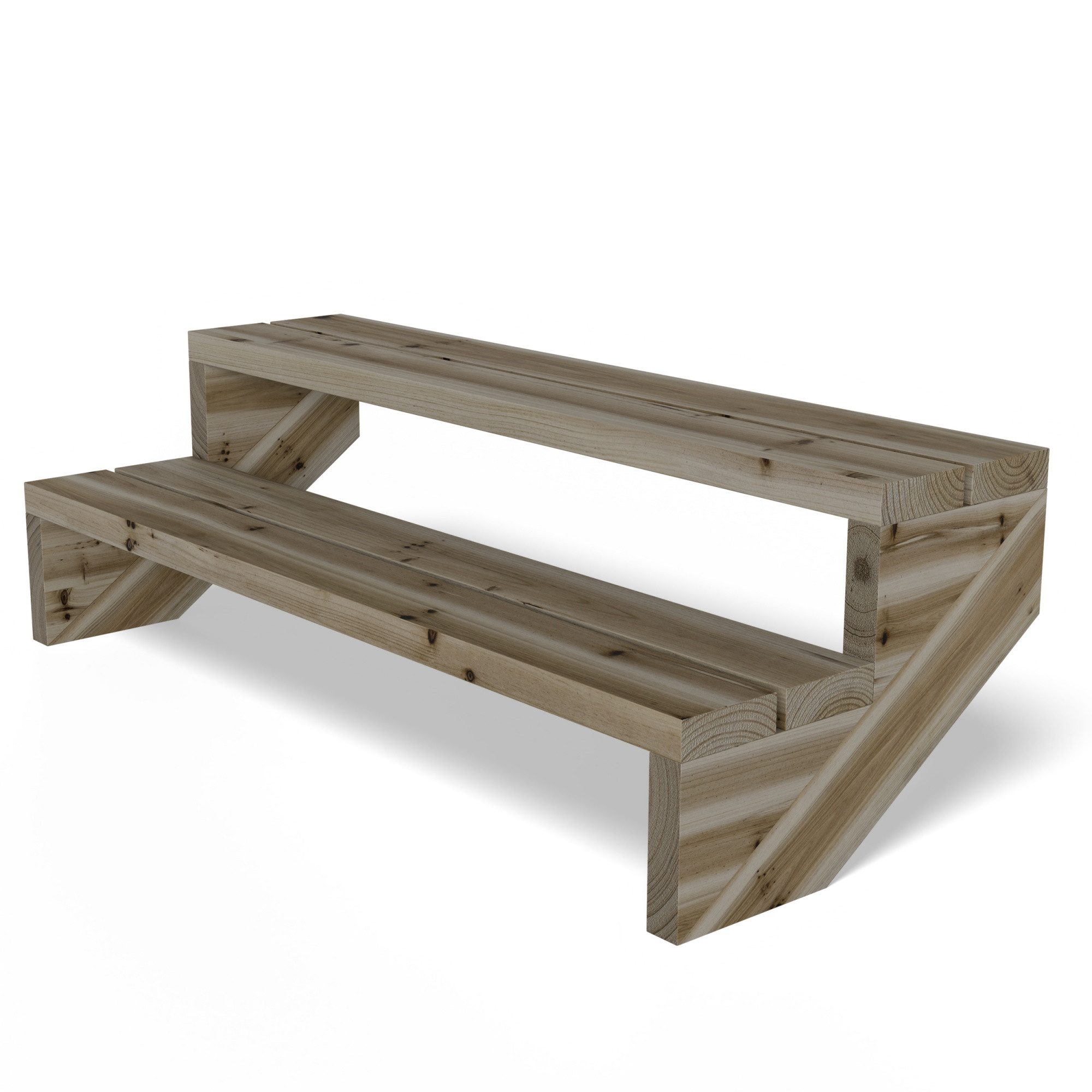 Gartenwelt Riegelsberger Außentreppe Terrassentreppe Kiefer kesseldruckimpr günstig online kaufen