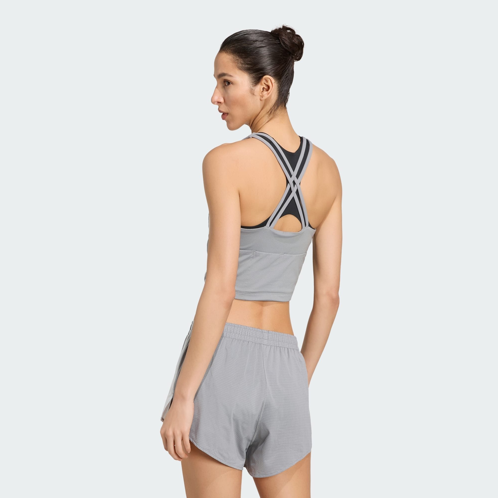 adidas Performance Trainingstop ADIZERO ARCHIVE RUNNING CROP-TOP (1-tlg)