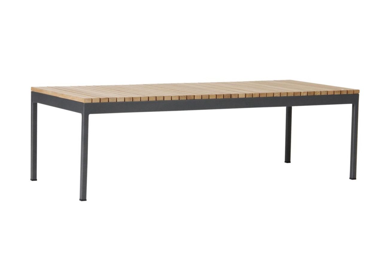 Brafab Couchtisch Zalongo aus Teakholz, 150x60 cm