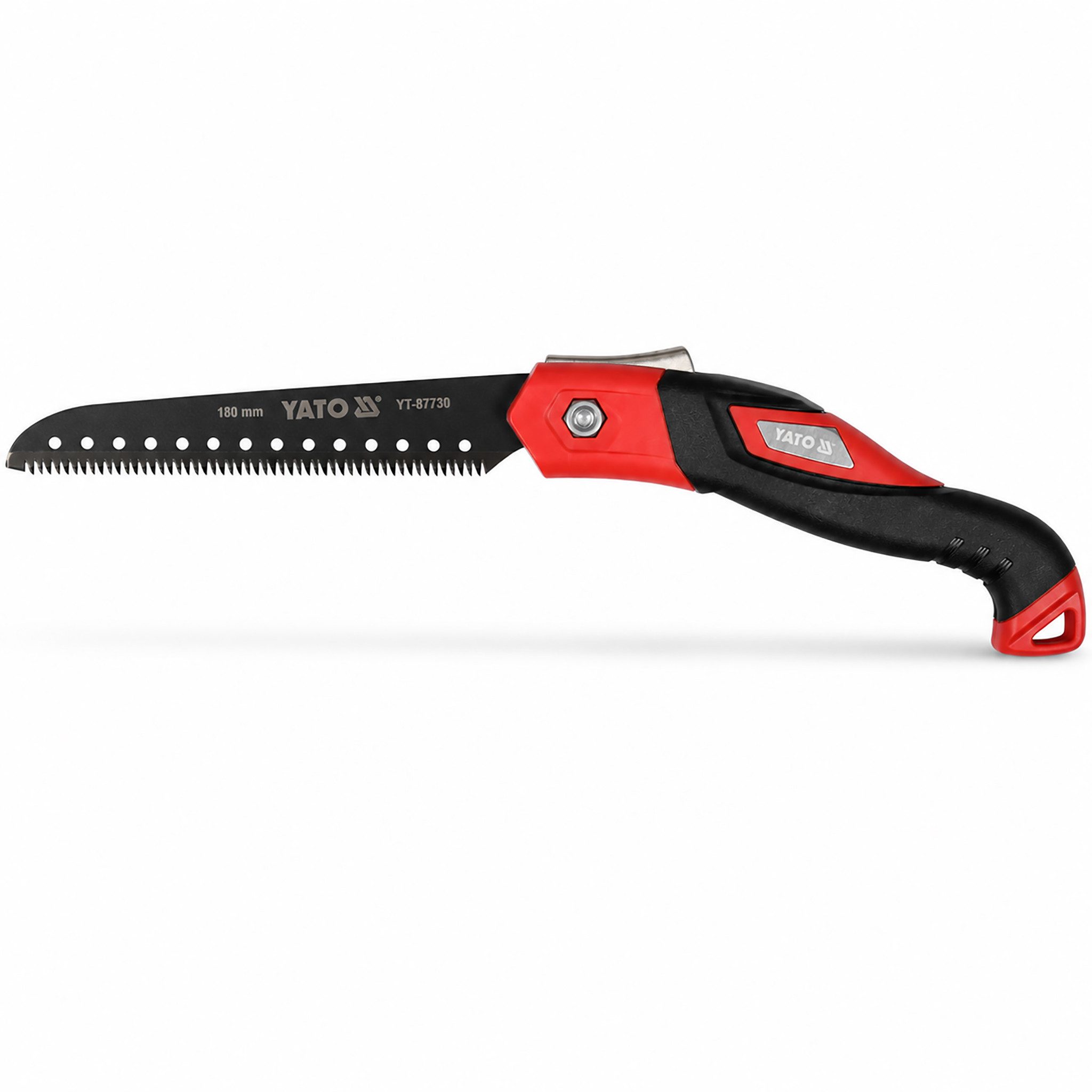 TOYA Handsäge Astsäge Klappsäge 180 mm Typ YT-87730 Handsäge klappbar Gartensäge (1-St), 62–64 HRC, 3 Schnittkanten