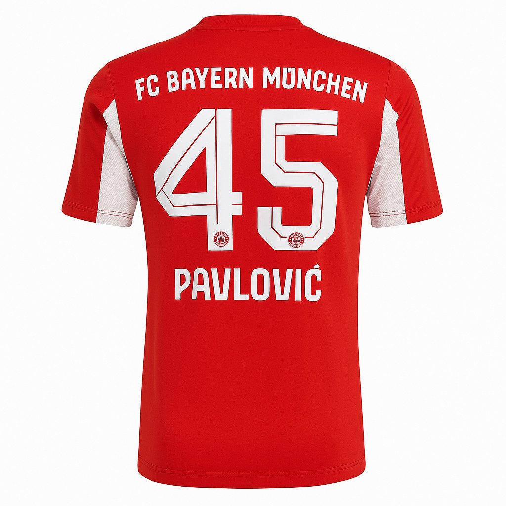 Fußballtrikot bayern home pavlovic