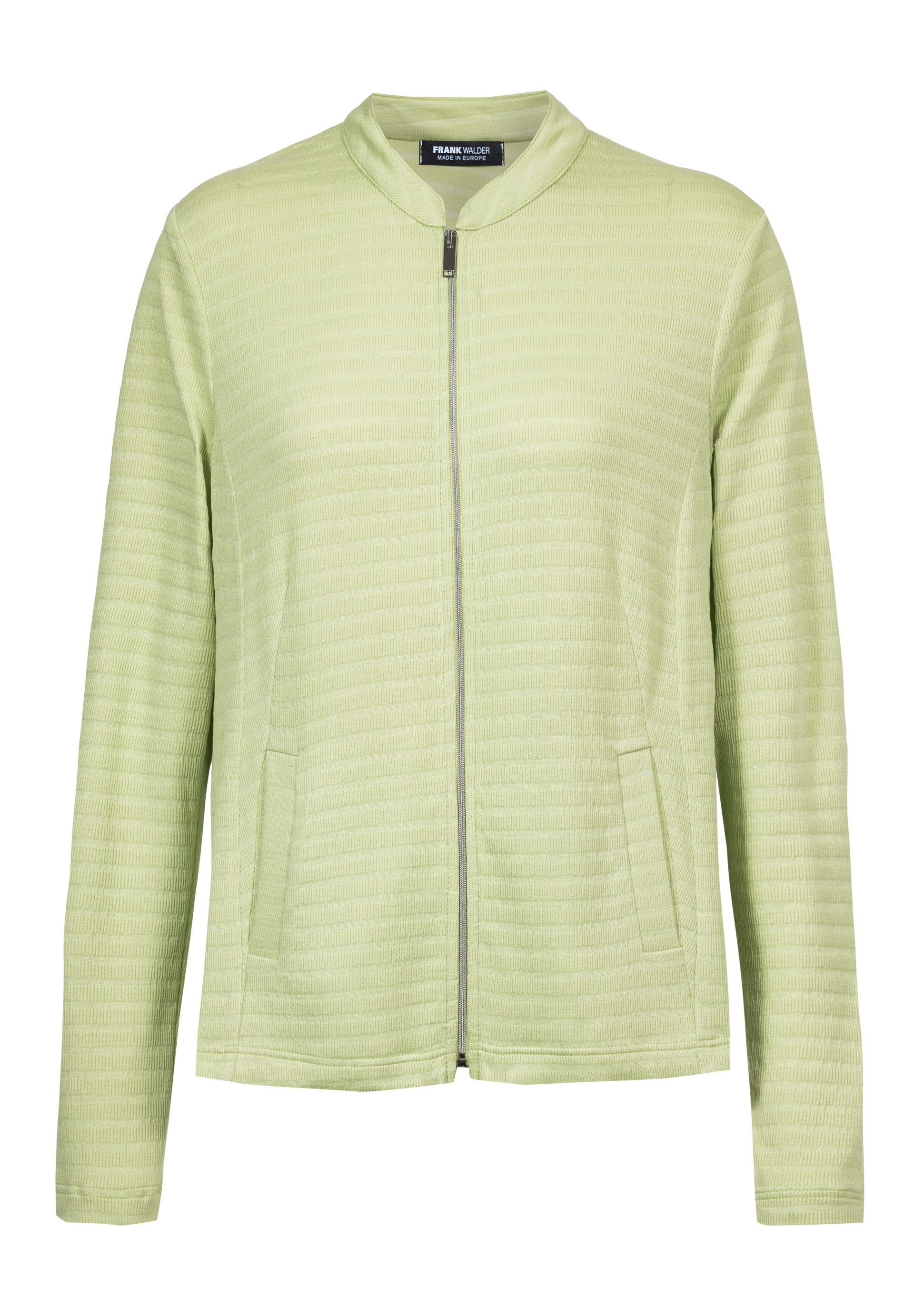 FRANK WALDER Kurzblazer mit feiner Struktur