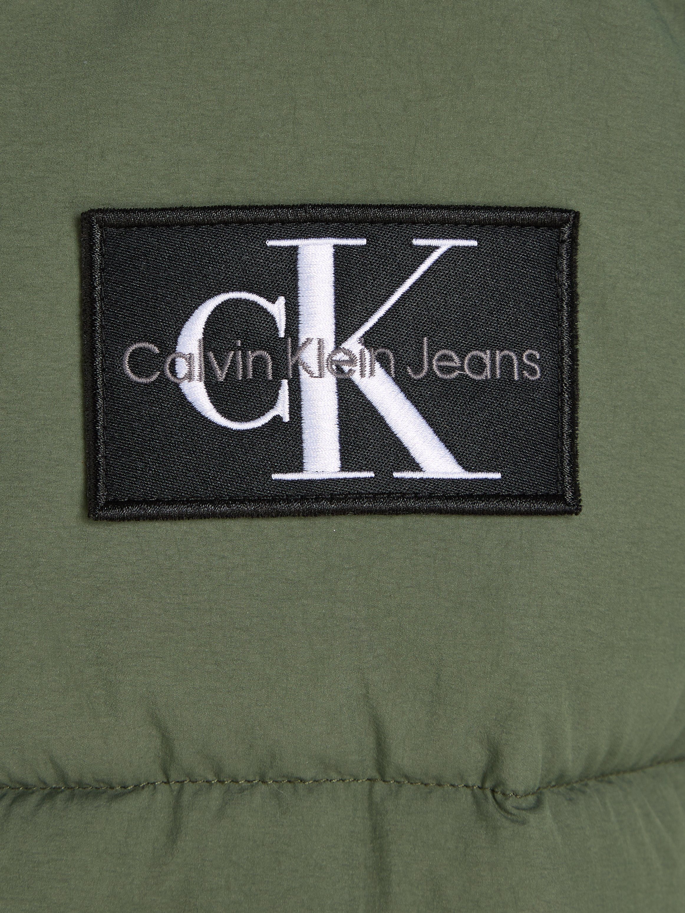 khaki Steppjacke BOMBER Jeans Calvin COMMERCIAL JACKET Klein